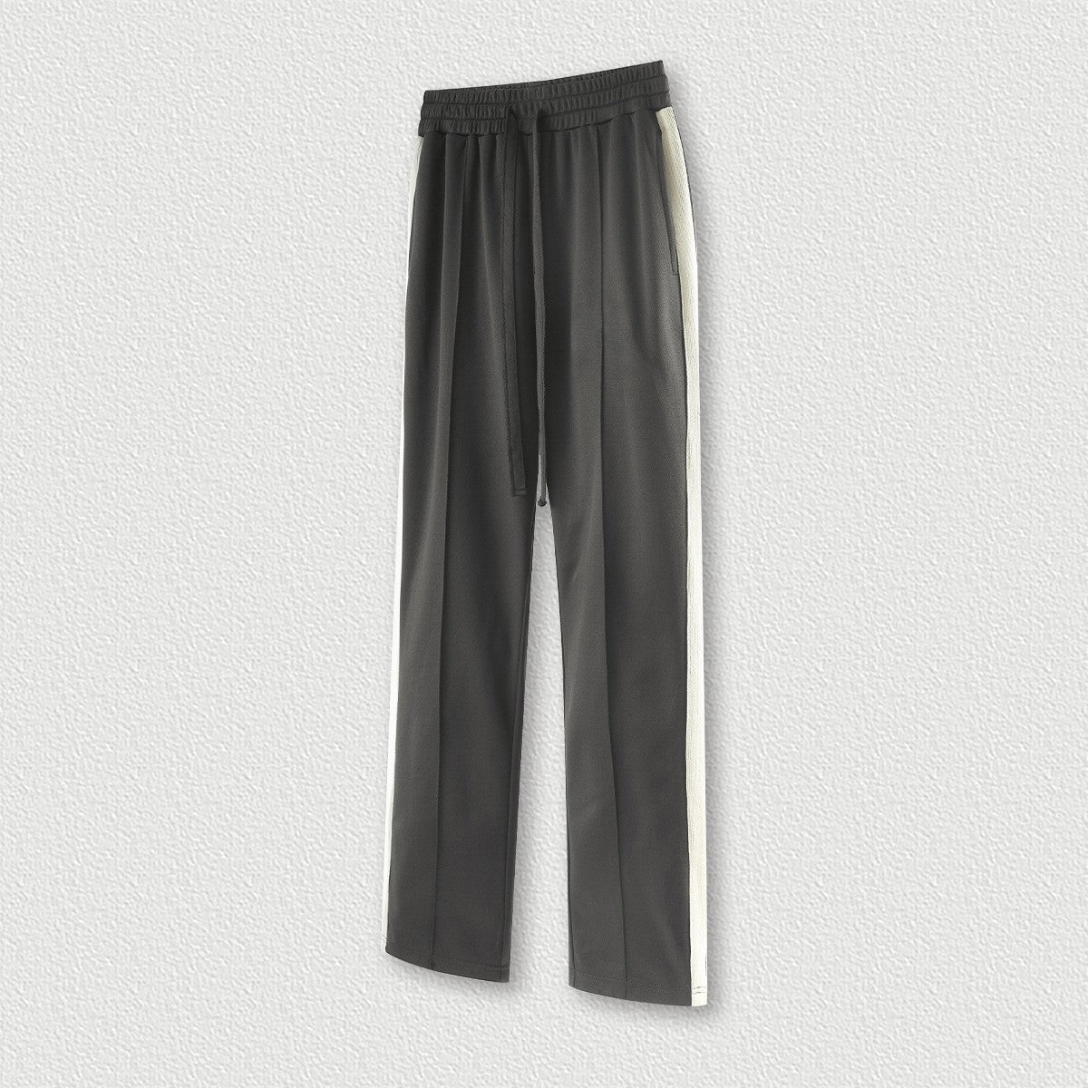 Basic Style Side Ribbon Trousers For Men