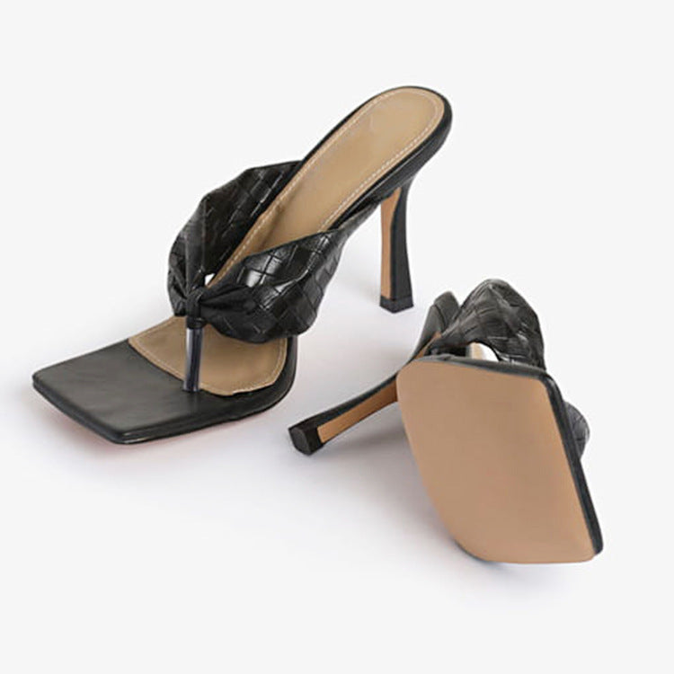 Fashion Ladies Flip Flops High Heel Sandals