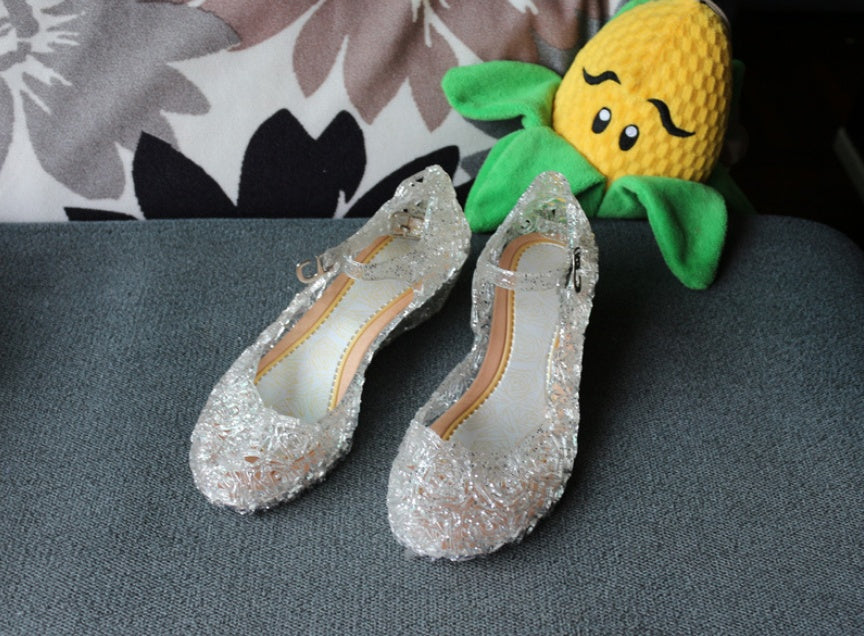 Crystal Shoes Kids Jelly Sandals Shoes Factory Direct