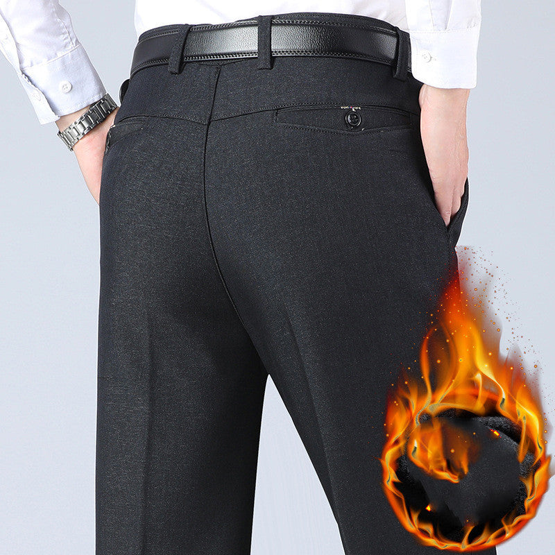 Dress pants lamb down casual pants