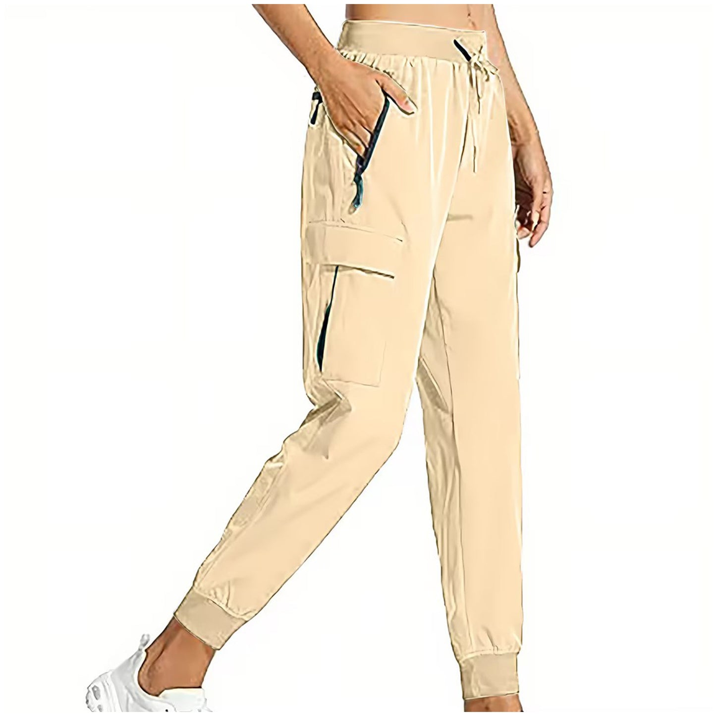 Women's Workwear Jogger Pants Nylon Quick-drying Climbing Pants Sports Fitness Outdoor Casual