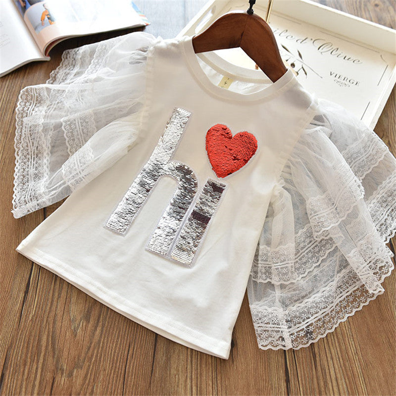 Fashion Cute Children Cartoon Short Sleeve