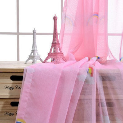 Rainbow Children Boys And Girls Bedroom Den Blackout Curtain Cloth