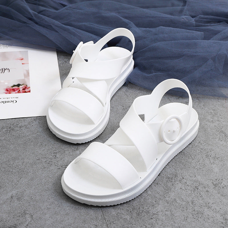 Ladies Flat Harajuku Style Sugar Sandals