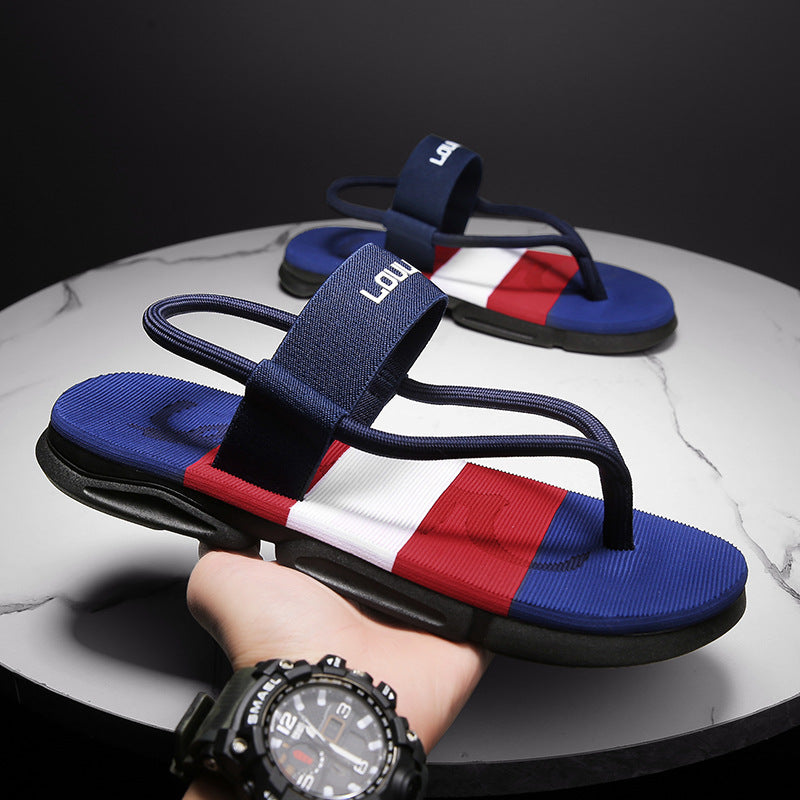 Men Sandals Outdoor Sport Flip Flops Comfort Casual Thong Beach Shoes