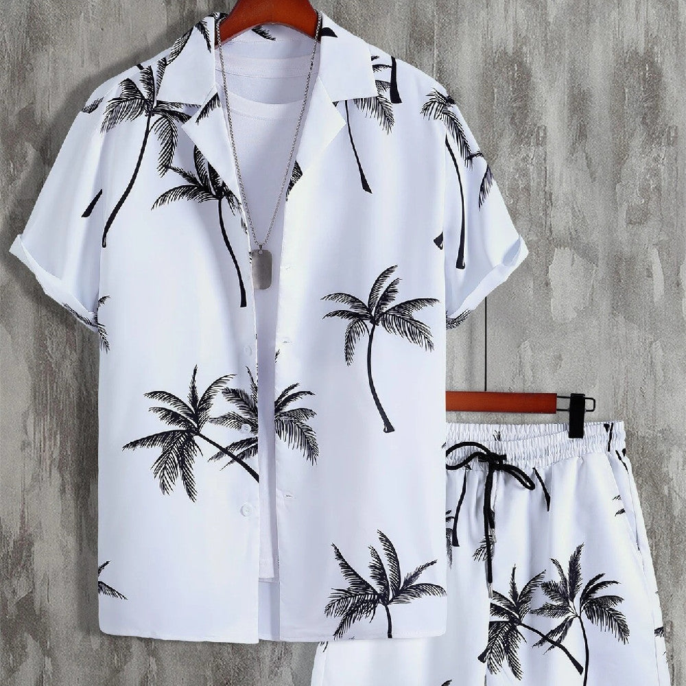 Fashion Casual Men's Short-sleeved Shirt