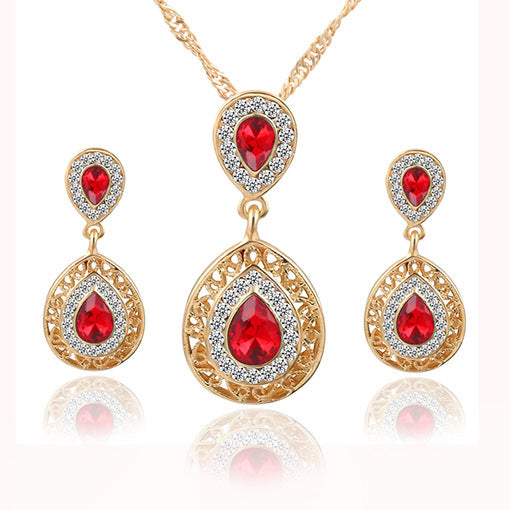 Earrings and Necklace Set Combination