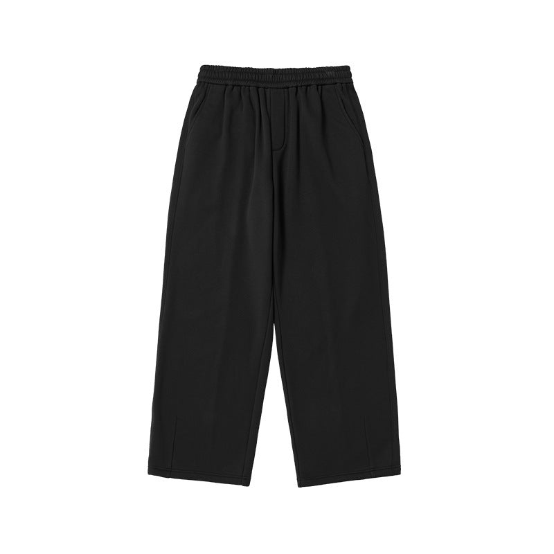 New Thermal Fleece Drawstring Trousers For Men