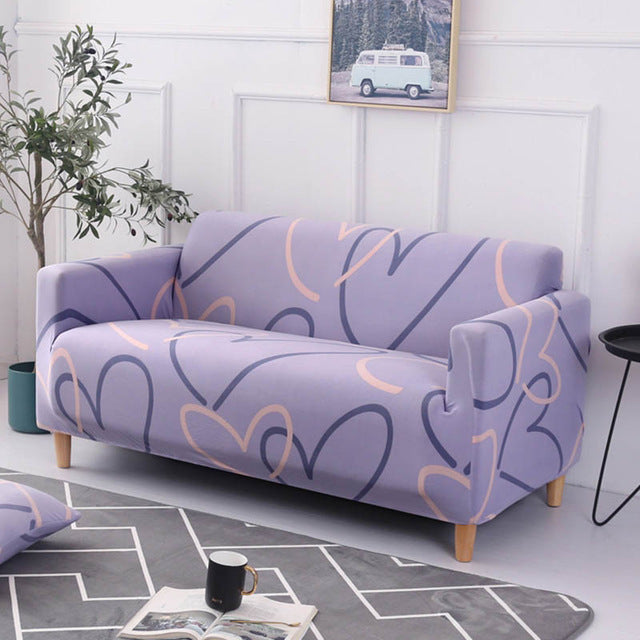 Elastic sofa cover