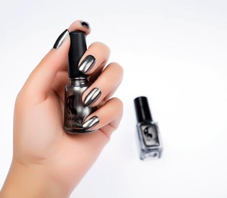 Stainless Steel Color Mirror Silver Nail Polish