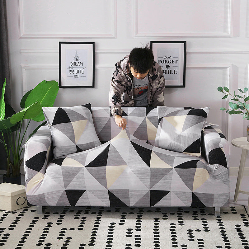 Printed sofa cushion sofa cover sofa cover