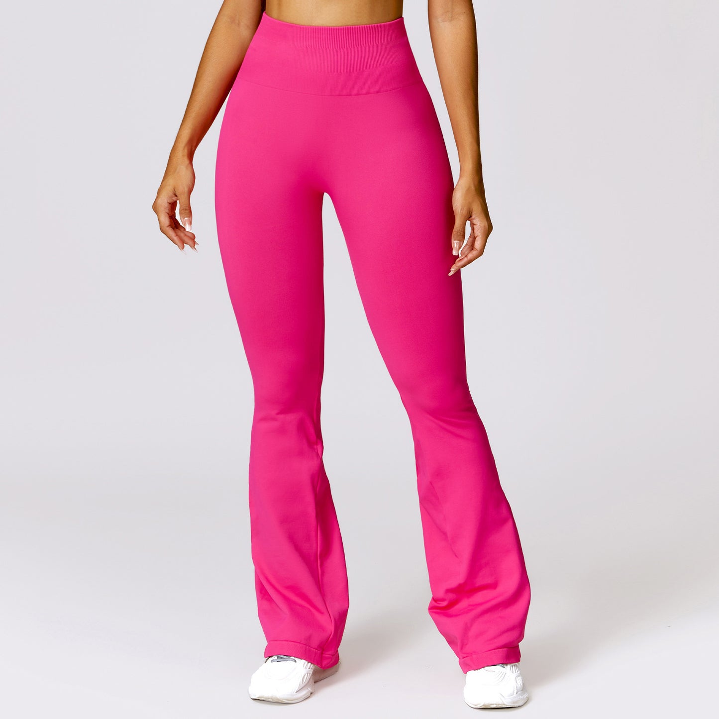 Wide Leg Tight Seamless Hip Lifting Yoga Bell-bottom Pants