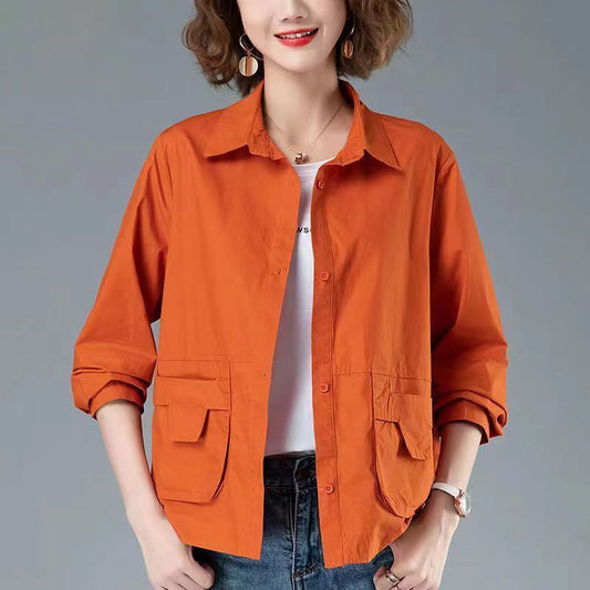 Wind Coat Tops For Women Thin Short Coat