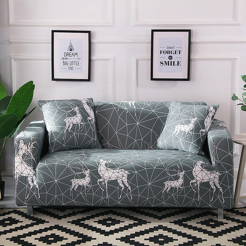 Printed sofa cushion sofa cover sofa cover