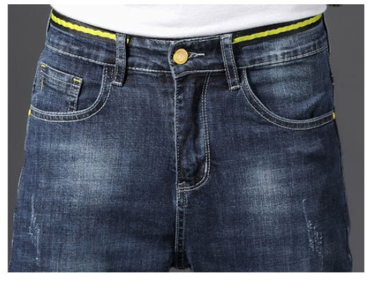 Nine Cent Jeans For Men Stretch And Trim