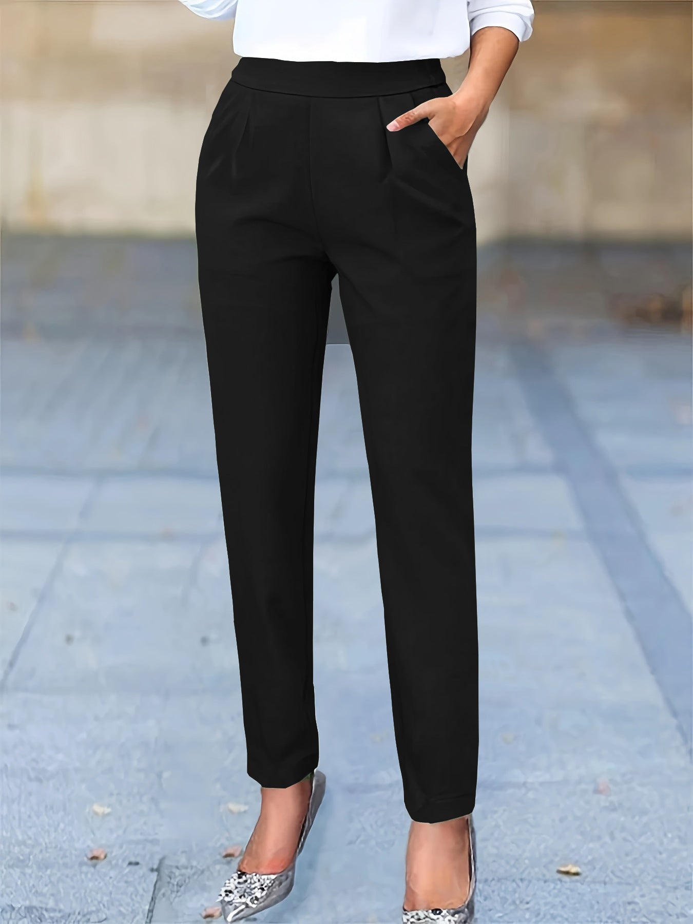 Fall Women's Clothing Slim Fit Slimming Skinny Pants Drape All-matching Harem Pants Casual Outdoor Trendy Ankle Length Pants