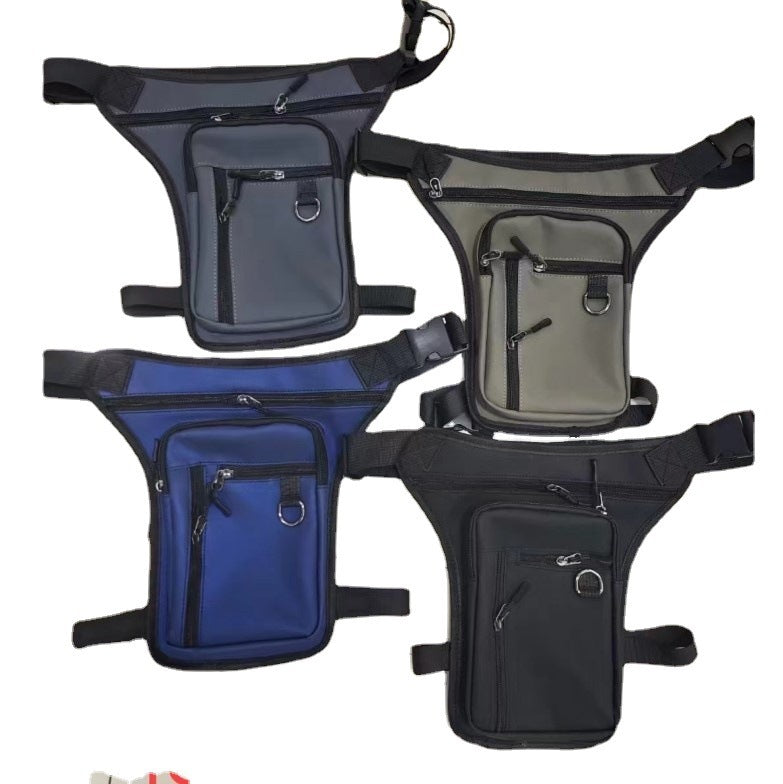 Men's Waist And Leg Bag Multi-functional Waterproof Shoulder