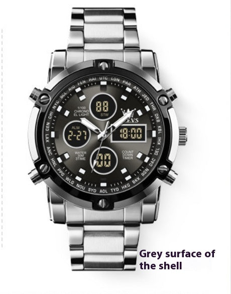 Multi-function Electronic Watch Sports Timing Men's Watch