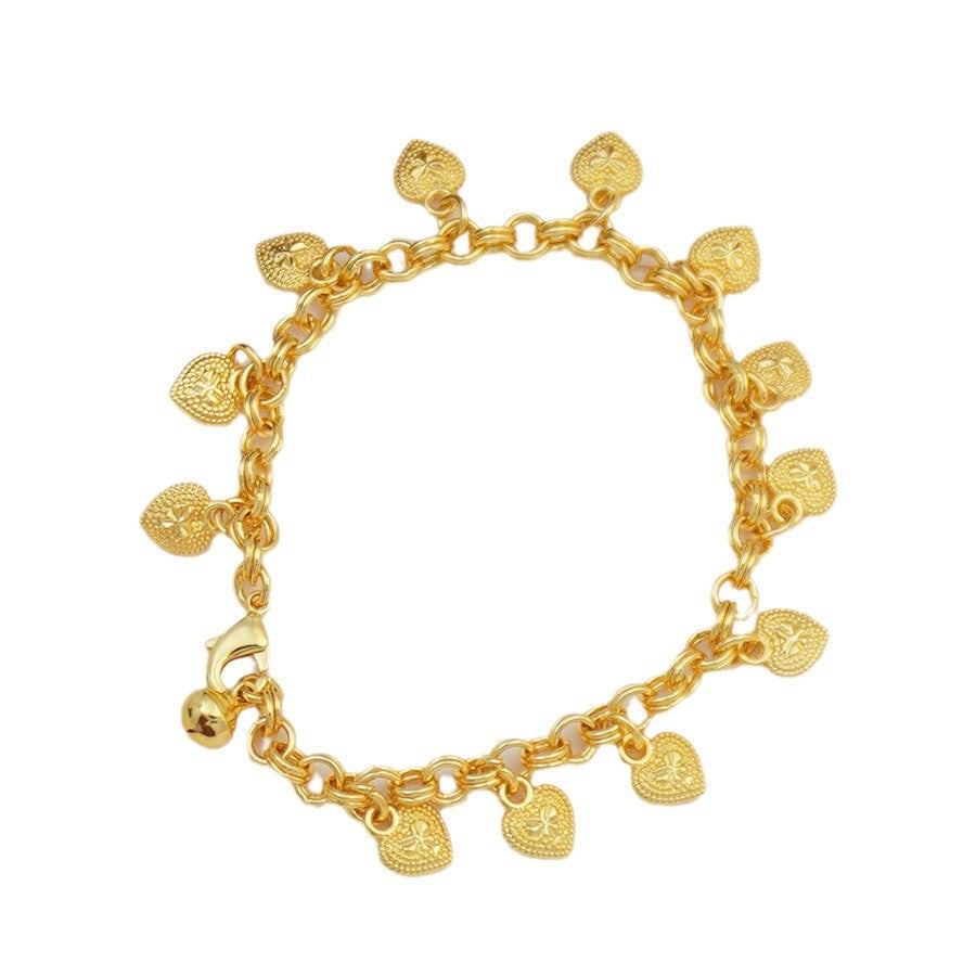 Elegant And Lovely Heart-shaped Bracelet