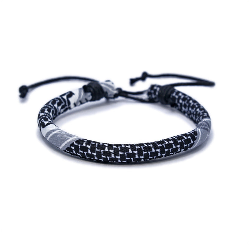 Arabic Scarf Style Woven Bracelet