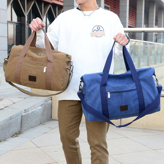 Men's Travel Canvas Bag Going Out Duffel  For Men