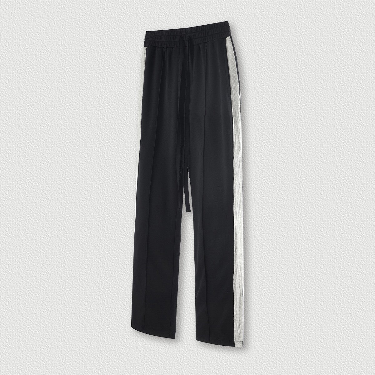 Basic Style Side Ribbon Trousers For Men