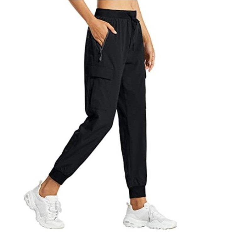 Women's Workwear Jogger Pants Nylon Quick-drying Climbing Pants Sports Fitness Outdoor Casual