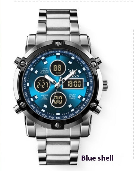 Multi-function Electronic Watch Sports Timing Men's Watch