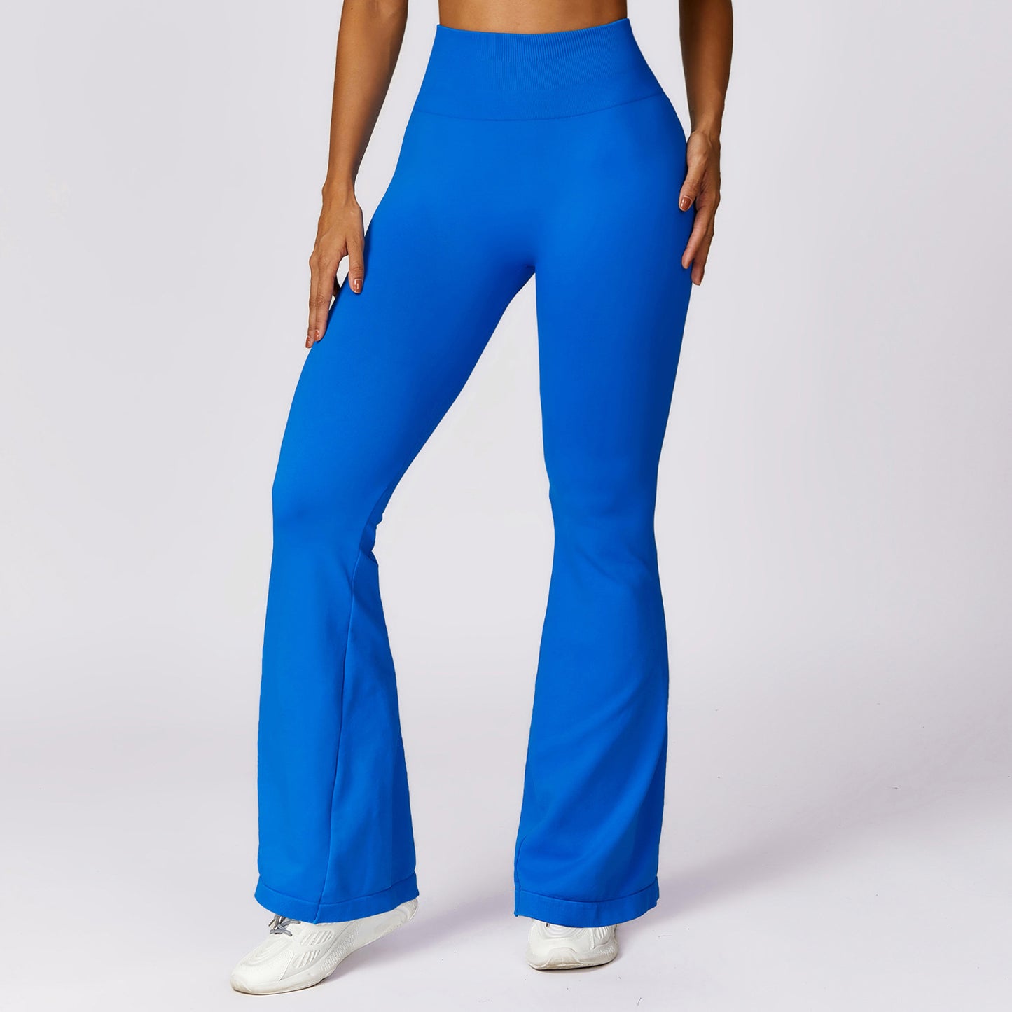 Wide Leg Tight Seamless Hip Lifting Yoga Bell-bottom Pants